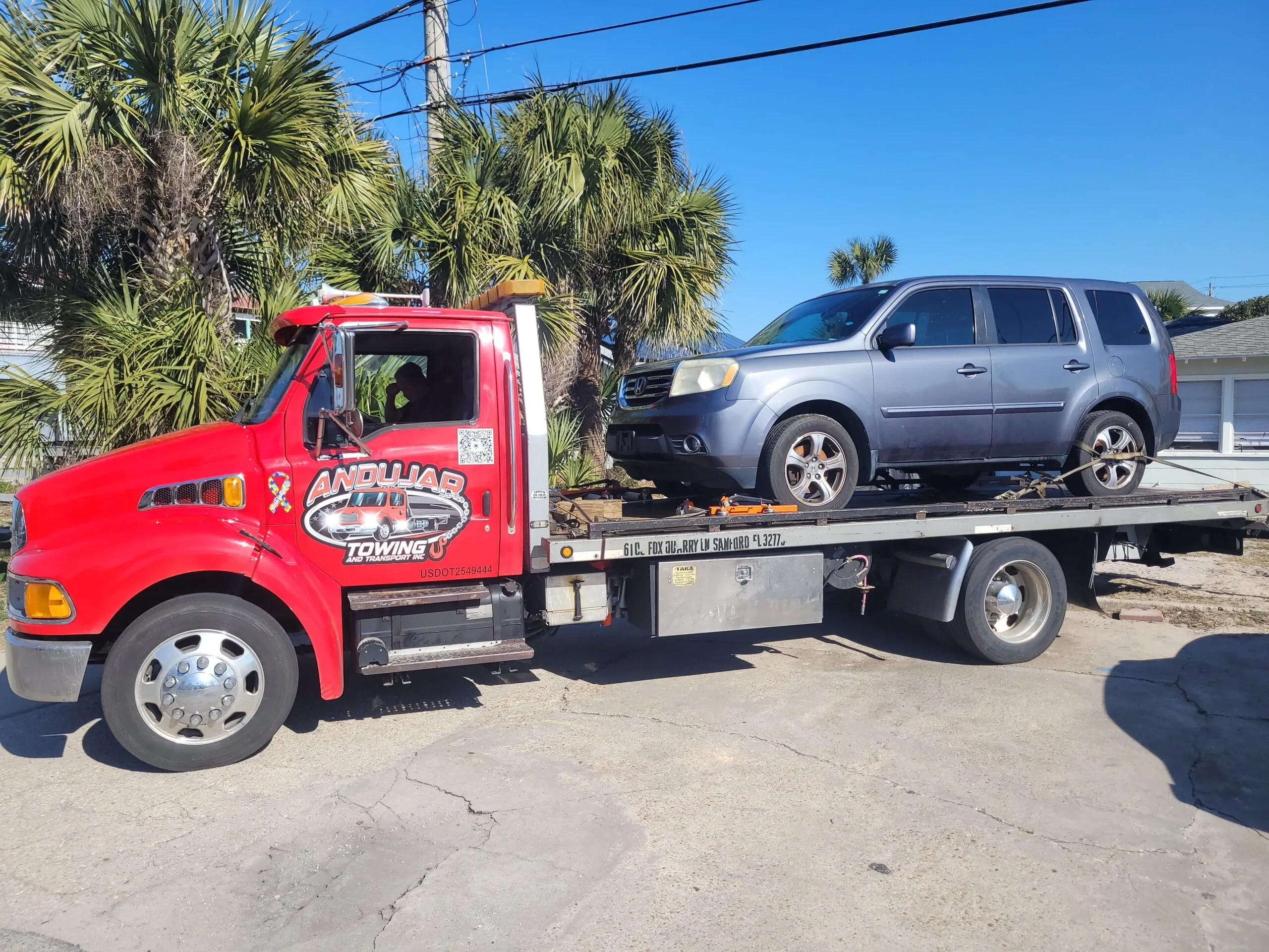 towing in panama city beach